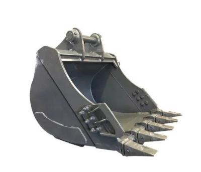 China 1-5 Ton Excavator Rock Bucket Hardox500 Material Gray Color en venta