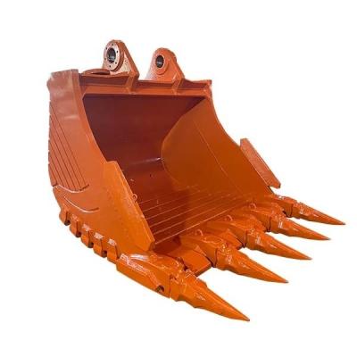 China Long Lasting Durability Construction Bucket Excavation Bucket Excavator Rock Bucket For Hitachi Excavator en venta