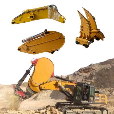 Cina Ripper Attachments Excavator Boom Excavator Long Arm Rock Boom Con Ripper Per Sany500H Sany485 Sany550 in vendita