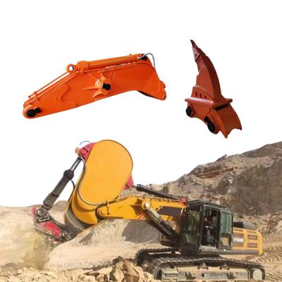 Cina 30-55ton Excavator Heavy Duty Equipment Long Reach Arm Excavator Boom Rock Boom Excavator Ripper in vendita