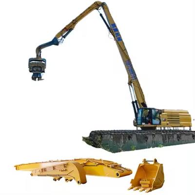 China Pile Driver Machine Excavator Mounted Pile Driver Arm Pile Driving Boom For Excavator for sale