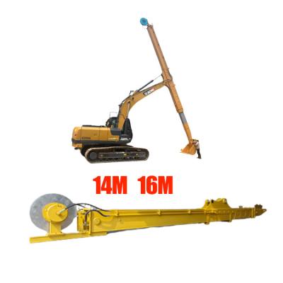 Chine Excavateur personnalisé Téléscopic Boom Stick 14M Pour 20 Tonnes Excavateur PC200 SH200, excavateur avec boom télescopique à vendre