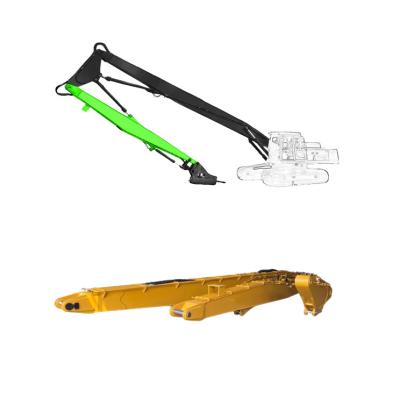 China Excavator Parts Extended Arm Long Boom Excavator For Sale Volvo Excavator Long Boom Demolition Boom Arm for sale