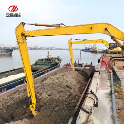 China Yellow Sany Komatsu Hitachi Long Reach 20m Alloy Steel Practical , Long Arm For CAT320D , Boom Arm Excavator for sale