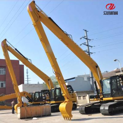 China 18 Meter 26-28 T Long Reach Booms voor Hyundai Kobelco, boomstick voor de graafmachine Te koop