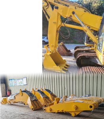 China Mijnbouw Constructie Uitbreiding Short Reach Cat Komatsu Kobelco Graafmachine Arm voor Tunneling Tunnel Te koop