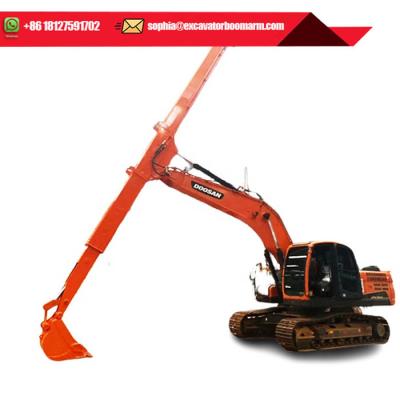 China 10-16 Digging Depth Telescopic Excavator Arm / Hydraulic Telescopic Boom Hydraulic Control for sale