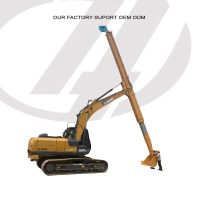 China 10-32M Telescopic Arm Extended Length Bucket Capacity 0.4-0.6m3 for Excavator CAT320 DX225 EX200 EX210 PC220 à venda