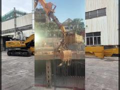 Kobelco Excavator Attachment Boom And Arm Long Reach Three section telescopic arm 25Meter 30Meters