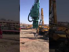 excavator pile driving vibration hammer