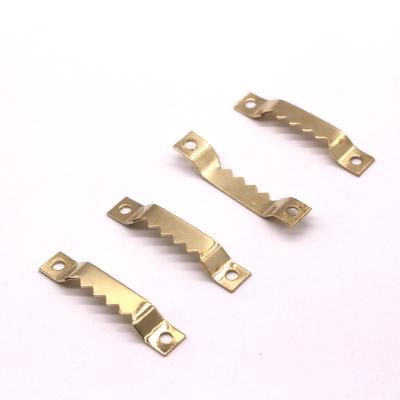 China Durable Wear Resistant Rust Sliver Gold Saw Tooth Hangers Picture Hardware Photo Frame Hooks for sale