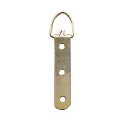 China Rust Wear Resistant Durable Galvanized Three Holes Frame Hook Hanger Canvas Hangers for sale