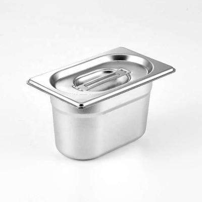 China Style Zhongte Euro EU Style All Size Stainless Steel GN Food Pan Gastronorm Container for sale