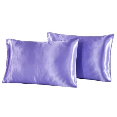 China China Supply Waterproof Satin Pillow Case With Zipper Color Pillow Case for sale