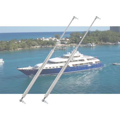 China Cylinder SS 316 Stainless Steel Fender 600n 80cm Length Gas Struts For Marine Boat for sale