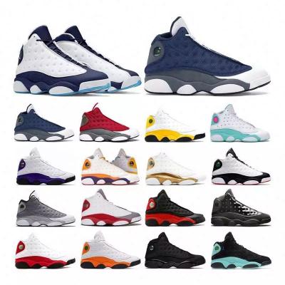 China 2022 Fashion Trend AJ 13 Air Cushion Sneakers Retro Ladies Outdoor Basketball Shoes For Men for sale