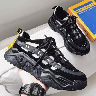 China 2020 Fashion Trend Sneaker Mens Stylish Old School Wholesale Clumsy Size Increasing Thick Outsole Shoe Dad Shoe Fashion Casual Shoes for sale