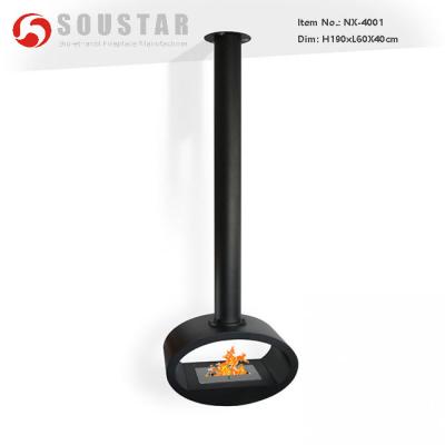 China Indoor Roof Mounted Ceiling Blow Bioethanol Fireplace for sale