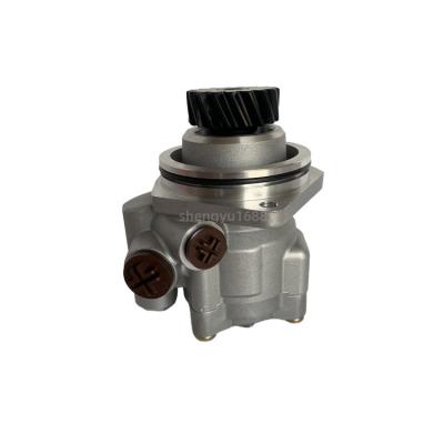 China Factory Wholesale High Efficiency Left Power Steering Pump Steel For 17679955603 WG9725471016/2 WG97254710sinotruk HOWO Shacman Truck for sale