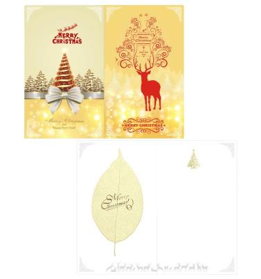 China Christmas 2020 Christmas greeting card can be customized packaging diy invitation card wholesale thank you card for sale