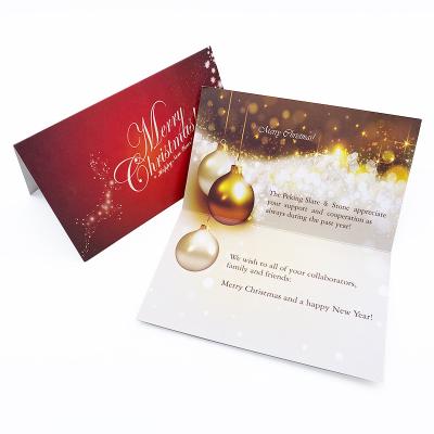 China Factory direct handmade Christmas card invitation new card paper design can be customized arto for sale