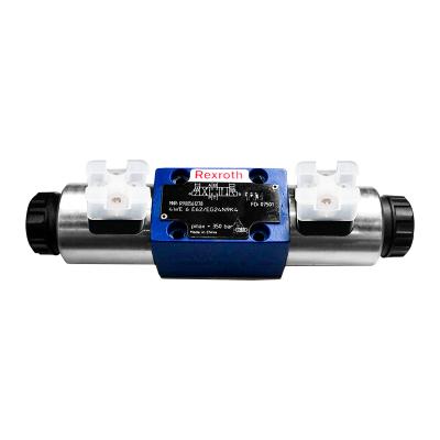 China Rextoth 4WE series 4 way solenoid valve 12v rexroth control valve of hydraulic machinery for sale