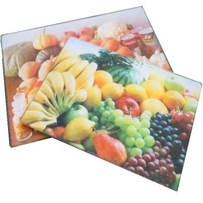 China Viable Hot Selling Customized Glass Chopping Board And Tray With Good Price For Festival From Amazon for sale