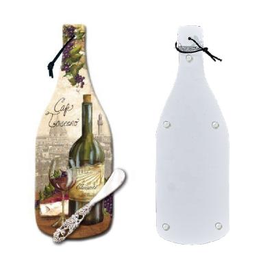 China Viable Factory Price Wholesale Custom Bottle Shape Tempered Glass Size Chopper Marble for sale