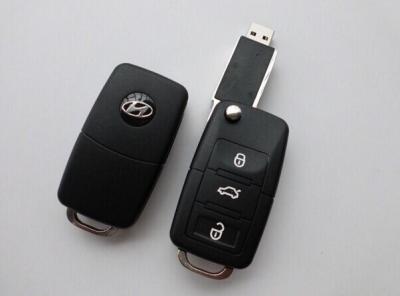 China High Capacity Black Car Key USB Memory Stick USB 2.0 High Speed , 16GB 32GB 64GB for sale