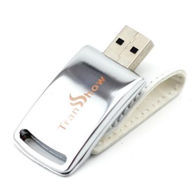 China Personalized High Speed 2.0 Leather USB Memory Stick , USB Flash Disk for sale