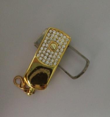 China Gold Jewelry USB Flash Drive for sale