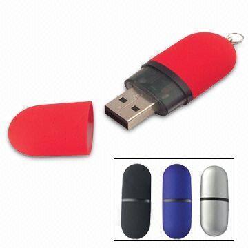 China Novelty Design Pill Shape Small 4GB USB Flash Drive With Full Capacity for sale