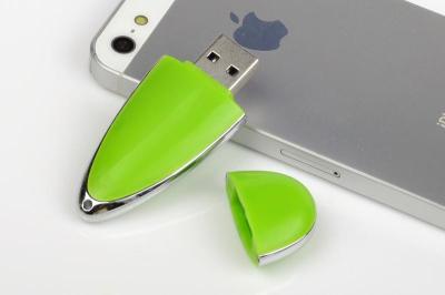 China Red / Green Plastic Drops 8GB 8GB USB Flash Disk of Grade A Chip for sale