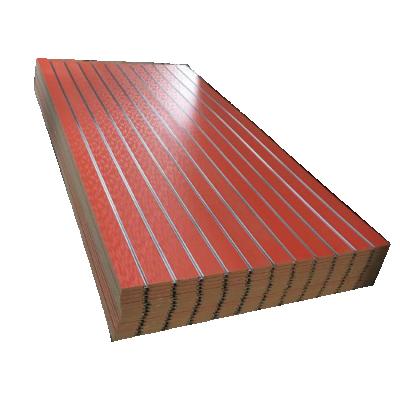 China Wholesale fashionable 1220*2440mm moisture proof wood fiber MDF board slatwall panel for sale