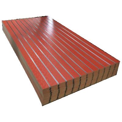 China China Supply Moisture Proof Bangladesh Slotted MDF Wood Board Price for sale