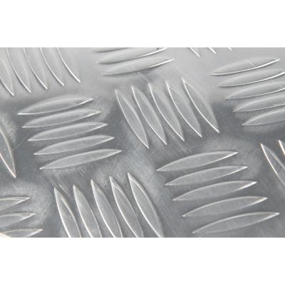 China Commercial Non-slip 3003 h14 h24 5bar Aluminum embossed sheet for sale