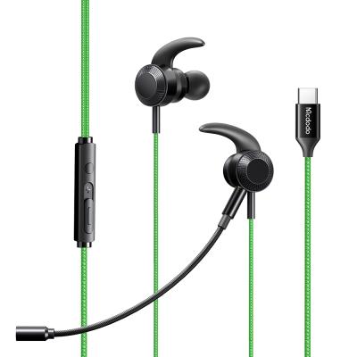 China Dual Microphones MOQ 1 Earbuds With Microphone For Computer And Laptop Ear Phones For Android With Wired Stereo In Ear USB C Type Wired Earphone for sale