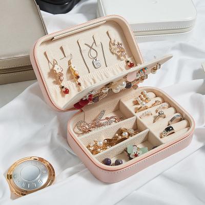 China Hot Selling Jewelry Boxes Women Jewelry Box Ring Necklace Earrings Organizer Custom Jewelry Packaging Packaging for sale