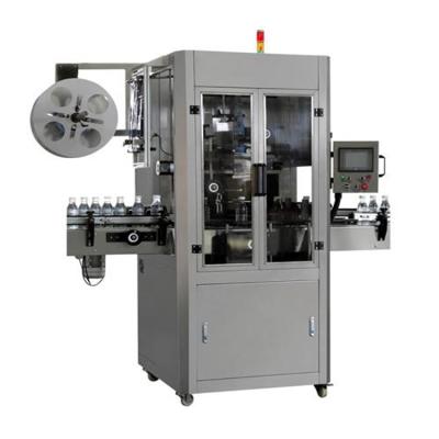 China High Efficiency Automatic Food Drinks Shrink Sleeve Round Bottle Labeling Machine for sale