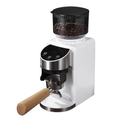 China Cheap hotel household stainless steel electric bean coffee grinder for sale