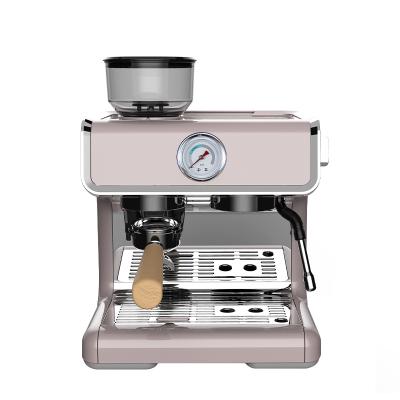 China 2022 Hotel Coffee Makers Coffee Maker Pink Color Smart Cafetera Electric Coffee Makers With 2.8L Water Tank for sale