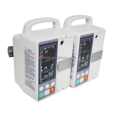 China Plastic Portable Electronic Infusion Pump Ambulance Pump Disposable LH8052N Touch Screen Infusion Pump for sale