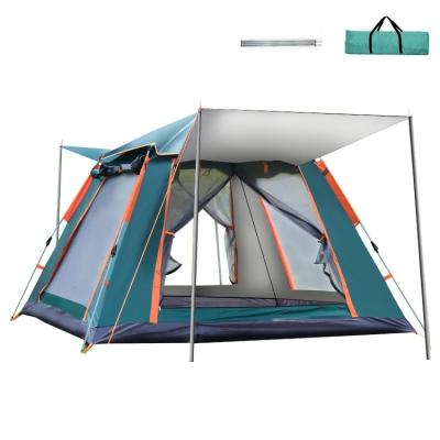 China Supplier Wholesale Price Portable Assembled Waterproof Sunshade Extended Type Mountaineering Raising Summer Camp Tent for sale