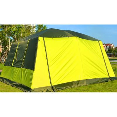 China Extended Type Artwork Small Size Exquisite Storage Easy To Carry Large Space Separated Two Person Room Mountaineering Tent for sale