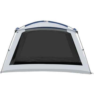 China Extended Type High Tech Polyester Transparent Oxford Mesh Ventilated Breathable Temporary Travel Outdoor Rest Tent for sale