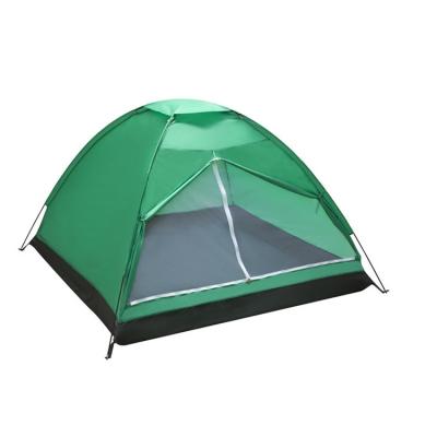 China Product Praise Green Simple Extended Type Assemble Mat Moisture Proof Mountaineering Camping Tent Overnight for sale