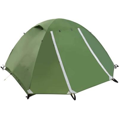 China Extended Type Fashion Equipment Portable Polygonal Mountaineering Equipment Movable UV-Resistant Waterproof Dome Tent for sale