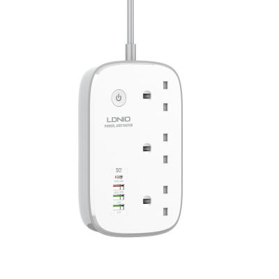 China LDNIO SKW3453 Quick Charging Power Strip Outlet Smart Wifi Extender 30W Plug UK Residential/All-Purpose PD Charger With Usb Port for sale