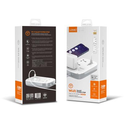 China Hot Selling Smart Wi-Fi Band LDNIO Smart Wi-Fi Power Strip With 3 Outlets (30W Max) &QC3.0 UK PD for sale