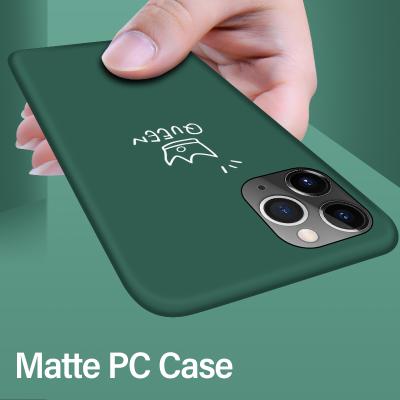 China Colorful Slim Shockproof Matte Hard PC Phone Case For iPhone 13 12 8 7 pro SE 11 XSmax XR Max 8 7 Plus Cute Shockproof Frosted Cover for sale